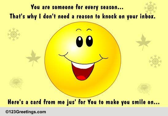 You re someone for every season free send a card to a friend day 