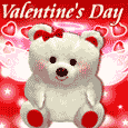 Valentine's Day Angel Bear!