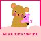 Cute Bear Valentine Ecard.