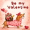 A Cute Be My Valentine Ecard