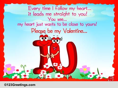 Be My Valentine, My Love!