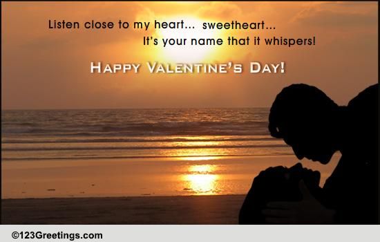 Happy Valentine's Day Sweetheart!