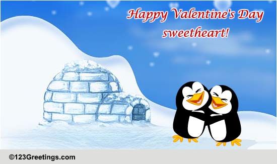 Send Valentine's Day Hugs For Her!