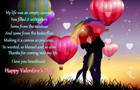 Valentine’s Day Wishes For My Love! Free For Him eCards | 123 Greetings