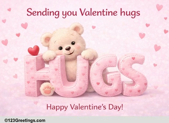 Send Loved Ones A Valentine Hug