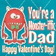 Monster-iffic Valentine For Dad!