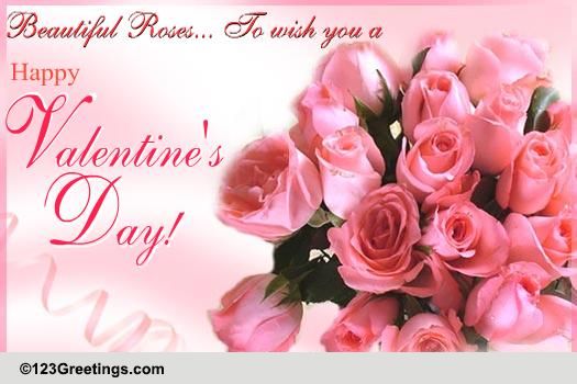 A Bouquet Of Valentine Roses!