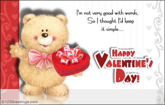 An Ecard For Your Valentine Free Happy Valentines Day Ecards 123 8938