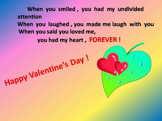 A Valentine Card For Your Beloved.