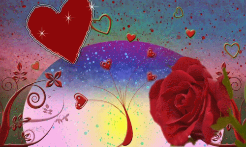 Animated Happy Valentine’s Day Ecard.