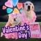 Cute Dogs Valentine%92s Day Ecard.