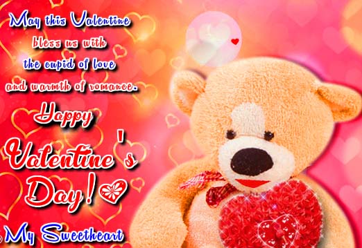 Happy Valentine’s Day My Sweetheart. Free Happy Valentine's Day eCards ...