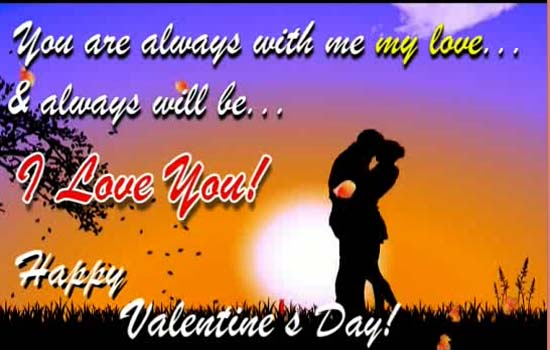 You Are In Every Parts Of My Life... Free Happy Valentine's Day eCards ...