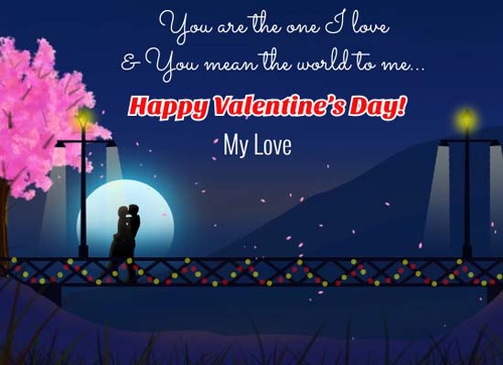 Cute Valentine’s Day Wishes Free Happy Valentine's Day eCards | 123 ...