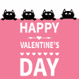 Cats Saying Happy Valentine’s Day!