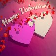 Happy Valentine’s Day Hearts.