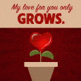 Our Love Only Grows!