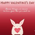 Happy Valentine’s Day Bunny Love.