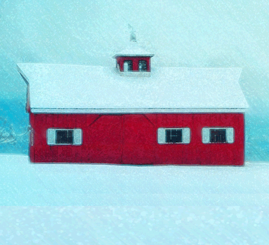 Country Red Barn.