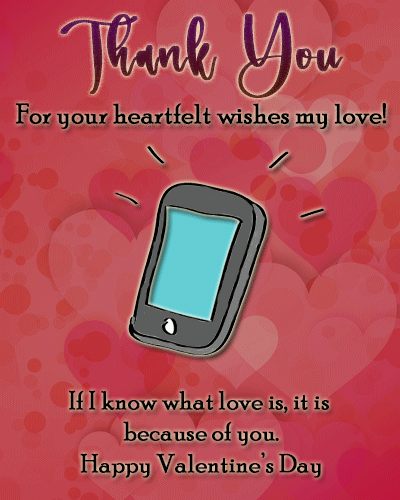 Mobile Love Special Thank You Wishes.