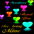 Thank You For Being Mine!