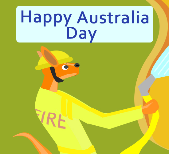 Happy Australia Day Kangaroo.
