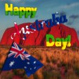 Australia Day Landmarks.