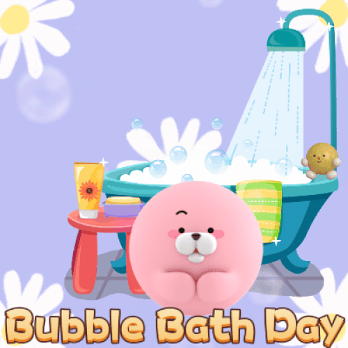 I Just Love Tasking A Bubble Bath!