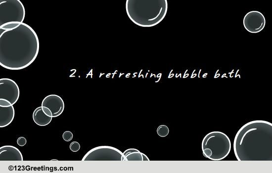 Bubble Bath With You...
