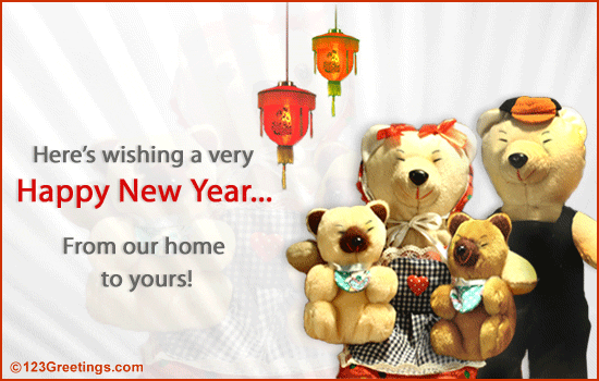 Wishes For Family On Chinese New Year! Free Family eCards | 123 Greetings