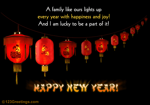 Family Wishes On Chinese New Year!