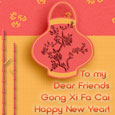 Chinese New Year Greetings To Friends.
