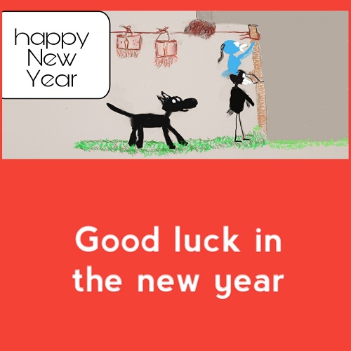 New Year’s Greeting.