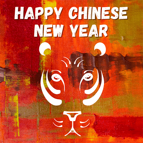 Happy Chinese Year Of The Tiger.