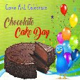 Come And Celebrate Chocolate Cake Day.