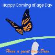 Happy Coming Of Age Day,Friend