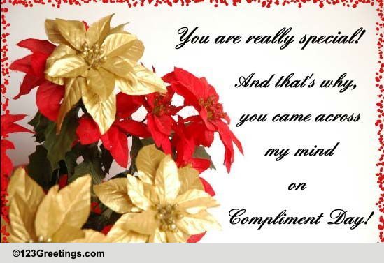 You Are Really Special...