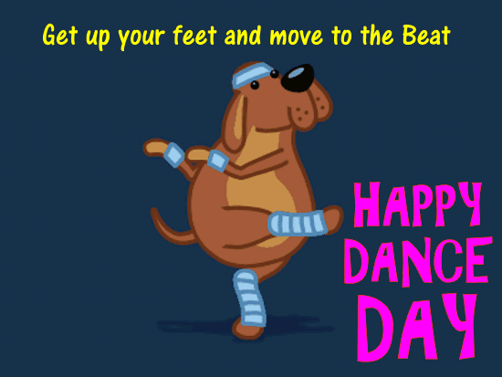 Doggy Dance Card.