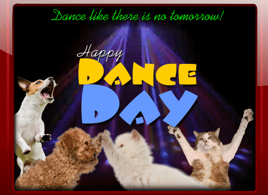 Dance Like There Is No Tomorrow!