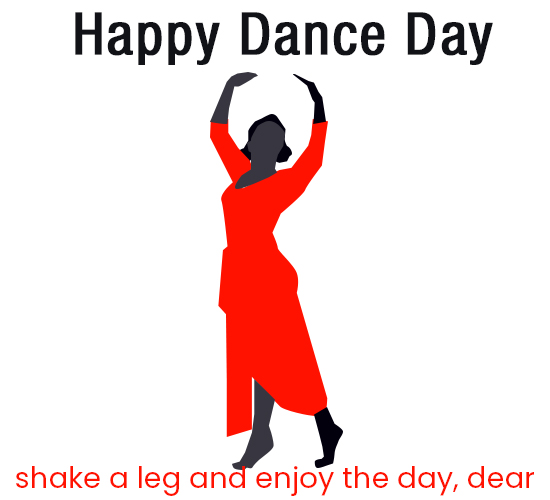 Happy Dance Day, Red Dress.