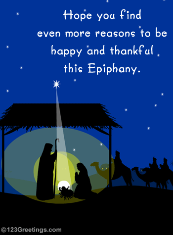 A Blessed Epiphany...