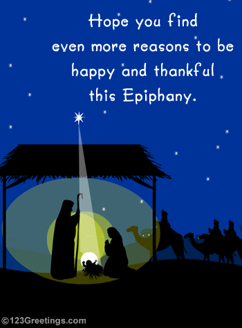 A Blessed Epiphany... Free Epiphany eCards, Greeting Cards | 123 Greetings