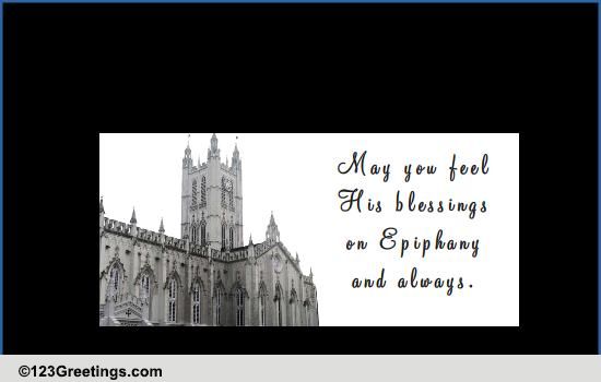 Epiphany Blessings...