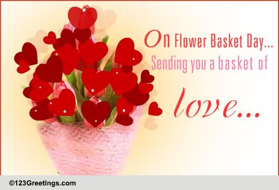 A Basket Of Love For Your Sweetheart.
