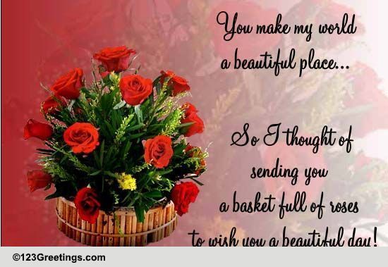 Sending You Roses...
