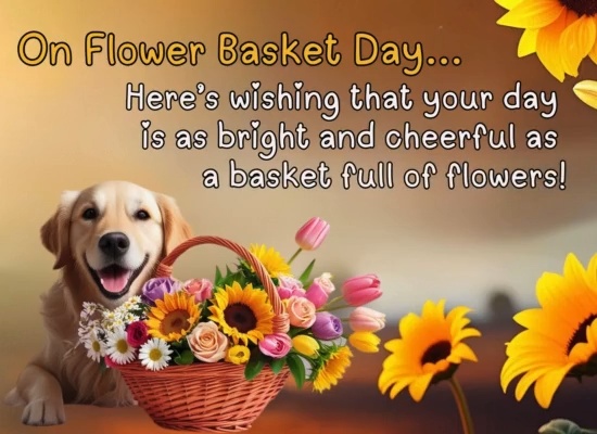 Bright And Cheerful Day.