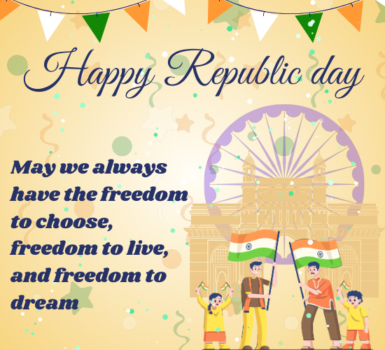Republic Day Card.