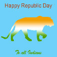 Happy Republic  Day, Tiger.