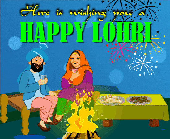 A Happy Lohri Ecard For You.