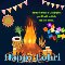 A Happy Lohri Message Card For You.